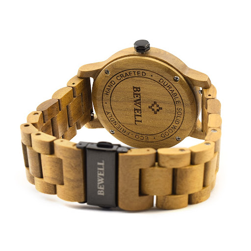 Title 4, Fashion Sports Quartz Wooden Watch for men and ...