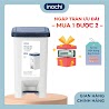 [Lifemcmbp3 - 12% Đơn 150K] Thùng Rác Đạp Chữ Nhật Inochi - Hiro 10L/15L/20L/30L (Loại Kèm Ruột) Nhiều Màu