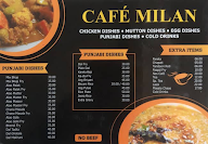 Cafe Milan Restaurant menu 1