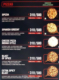 Green Jalapeno Pizza menu 6