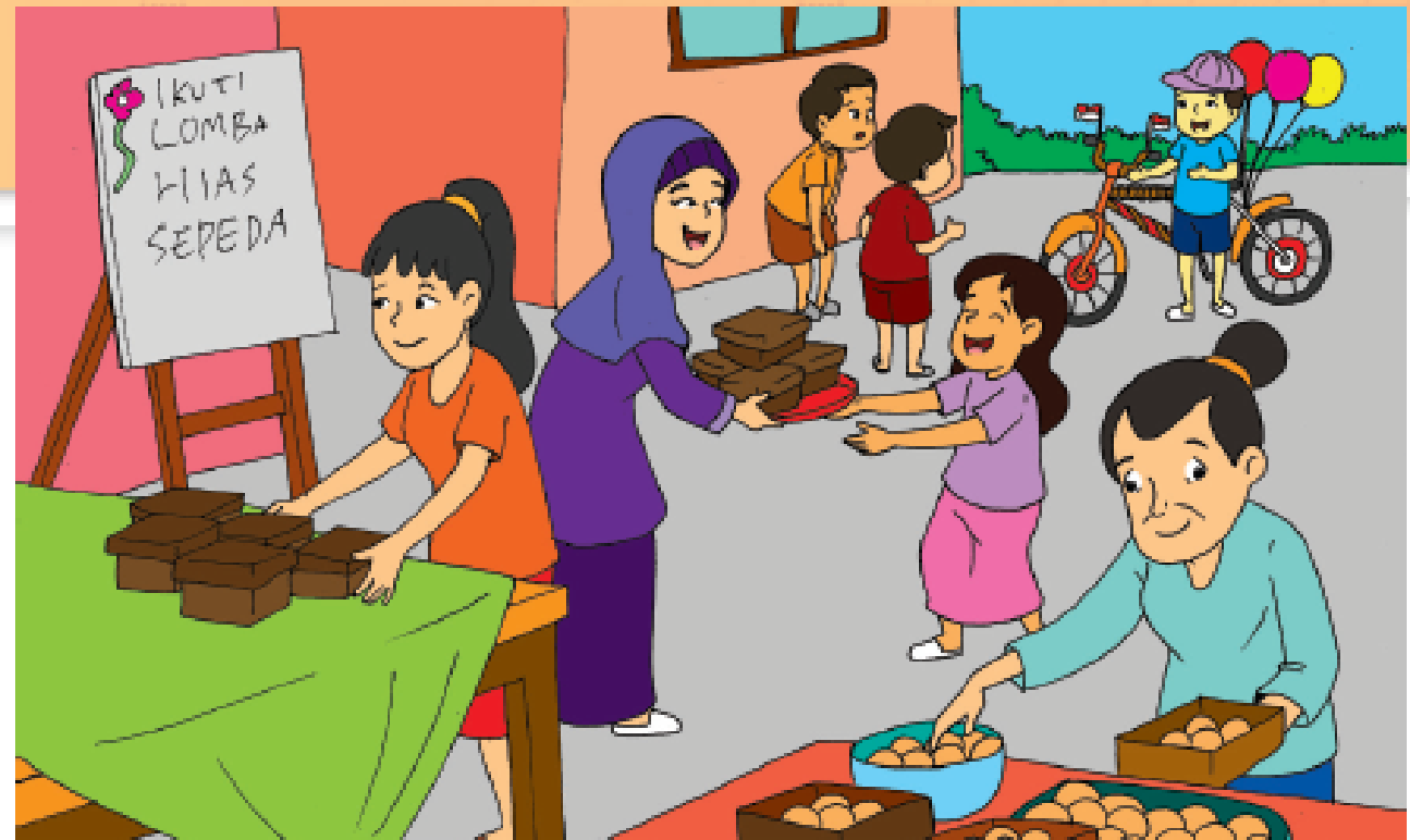  Gambar  Kartun Kerjasama  Di  Lingkungan Rumah  gambar  