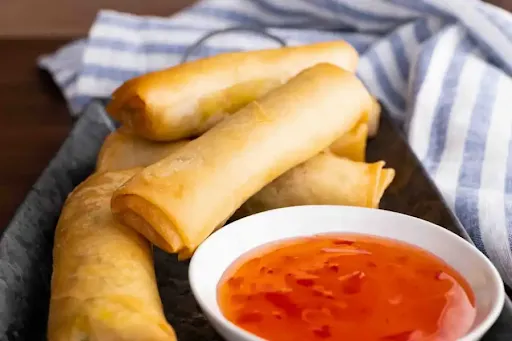 Veg Spring Rolls [4 Pcs]