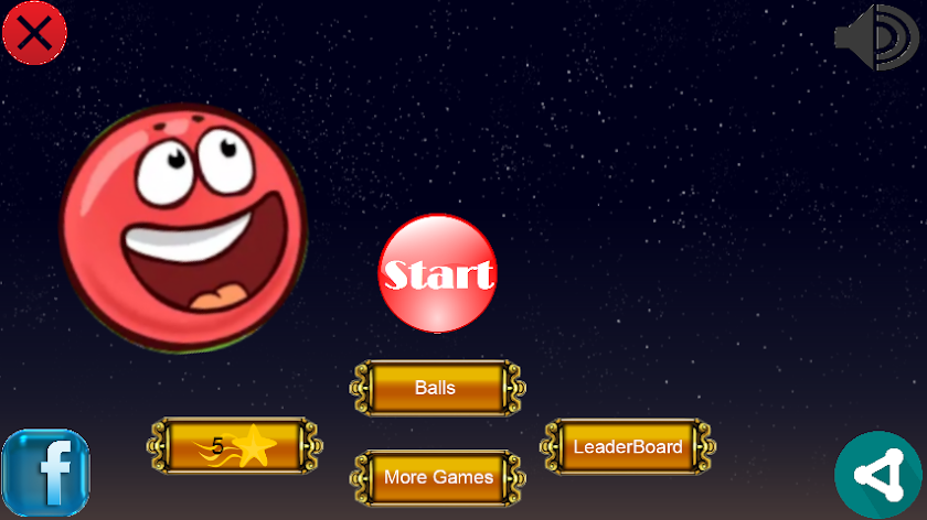 Red Jumping Ball 3 Screen 1