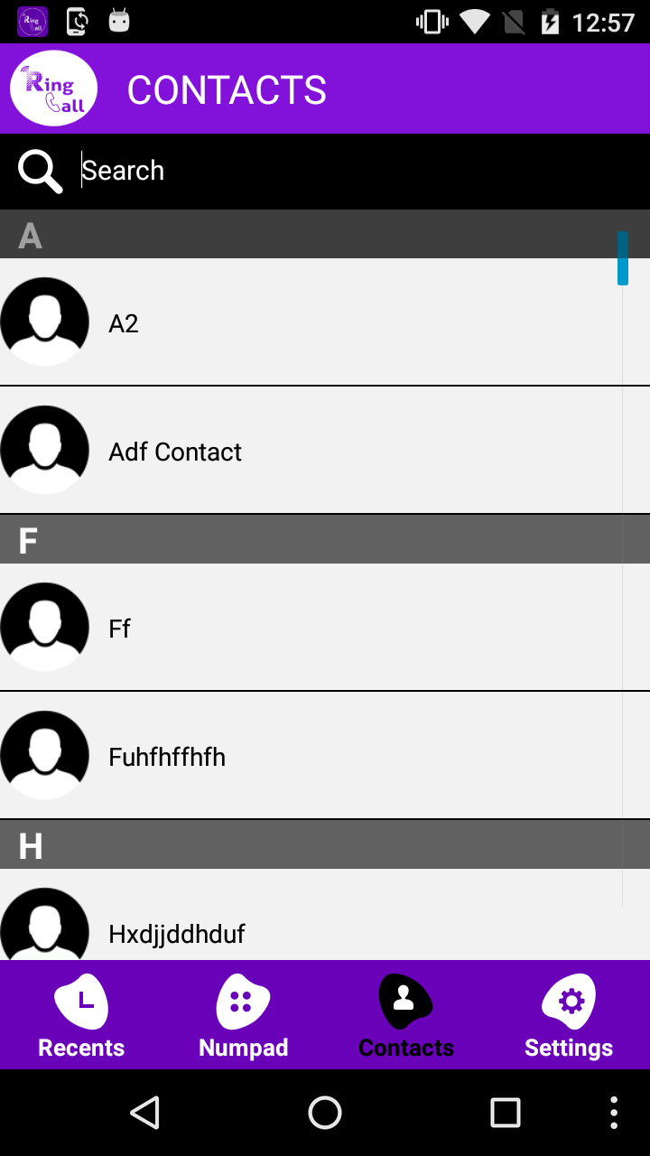 RingCall Screen 3