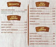 The Wildwood Cafe menu 4