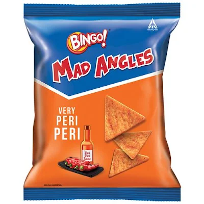 Bingo Mad Angles - Very Peri Peri - 40 gm