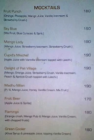 Pali Village menu 5