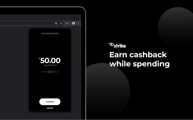 Strike Bitcoin Payments Chrome ウェブストア