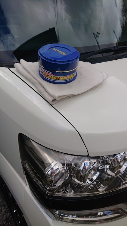 Nボックスカスタムの車検に出す・シュアラスターワックス・ヌルヌルテカテカ・お使いついでにドライブ・今出港自販機に関するカスタム事例の投稿画像1枚目