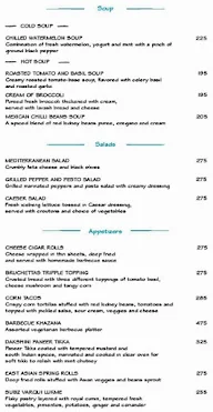 Sky Lounge - Starottel menu 3