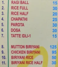 Hotel Prakruthi menu 3