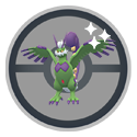 Tornadus w formie Theriana — błyszczenie włączone