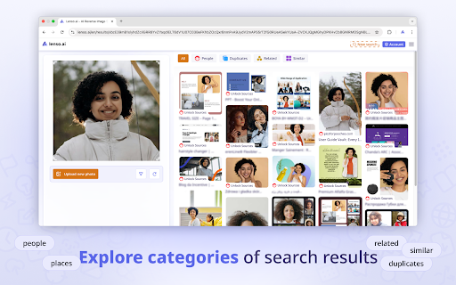 Lenso.ai Reverse Image Search Preview 4