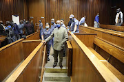 Former crime intelligence boss Richard Mdluli in court. File image.