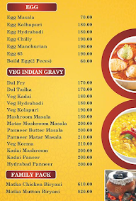 Mast Chicken Biryani House Family Restaurant menu 7