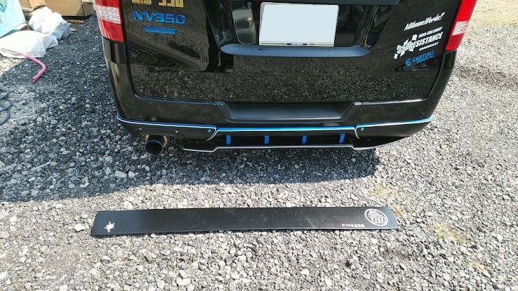 NV350キャラバンのDIY・FRP加工に関するカスタム事例の投稿画像1枚目
