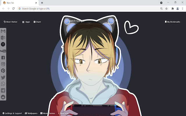 Haikyuu Kenma Papel de parede de