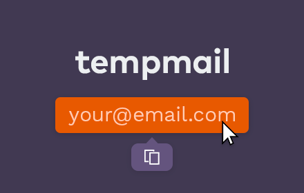 Temp Mail chrome extension