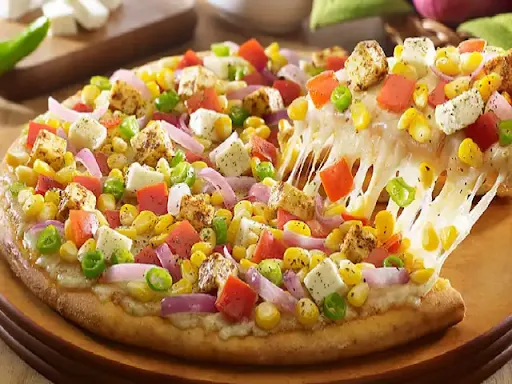 Cheesy Corn Pizza