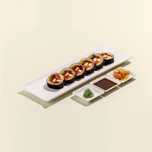 Spicy Tofu Maki Roll (Gimbap, 6 Pcs)