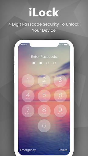 Screenshot Lock Screen OS16