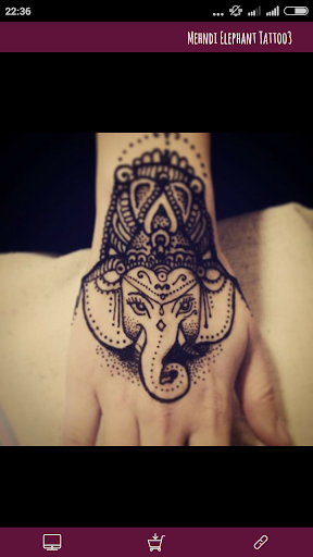 免費下載娛樂APP|Mehndi Elephant Tattoo app開箱文|APP開箱王