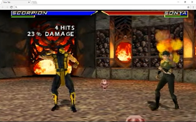 Mortal Kombat 4 New Tab