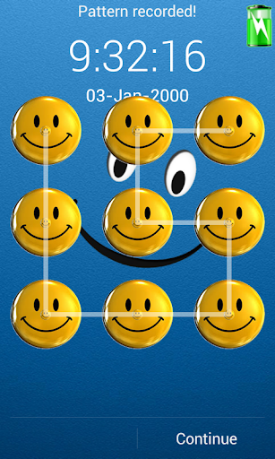 lock screen smiley emoji code