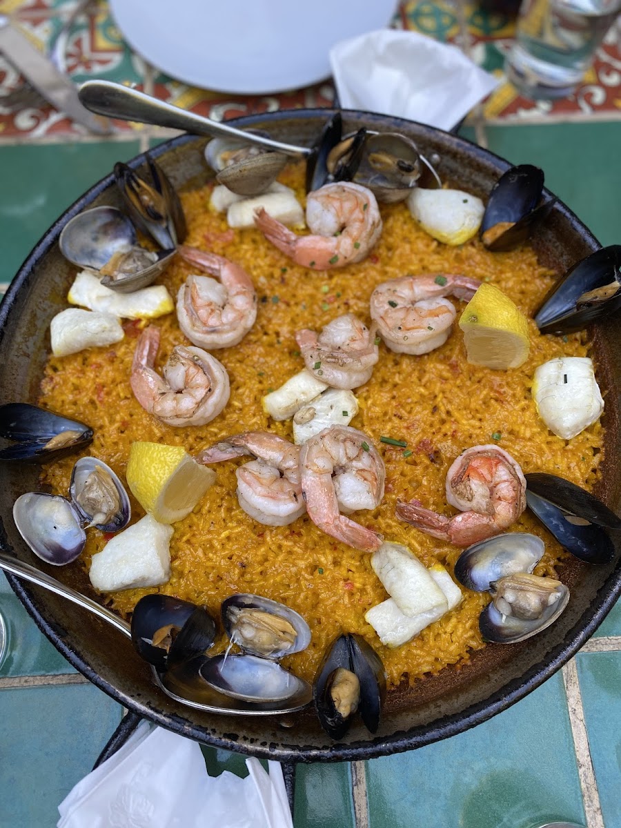 Gluten-Free Paella at Casa Córdoba