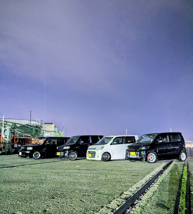 ワゴンRスティングレーの神戸ポートタワー・フォロワーさんとコラボ・超ゆるエルミー・前夜祭・ワゴンR歴代コラボに関するカスタム事例の投稿画像8枚目