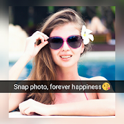 Square Sized Snap Pic  Icon