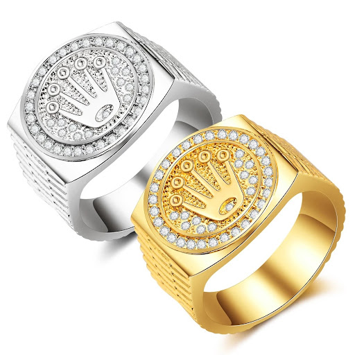 Title 5, European and American Personalized Hip Hop Palm...