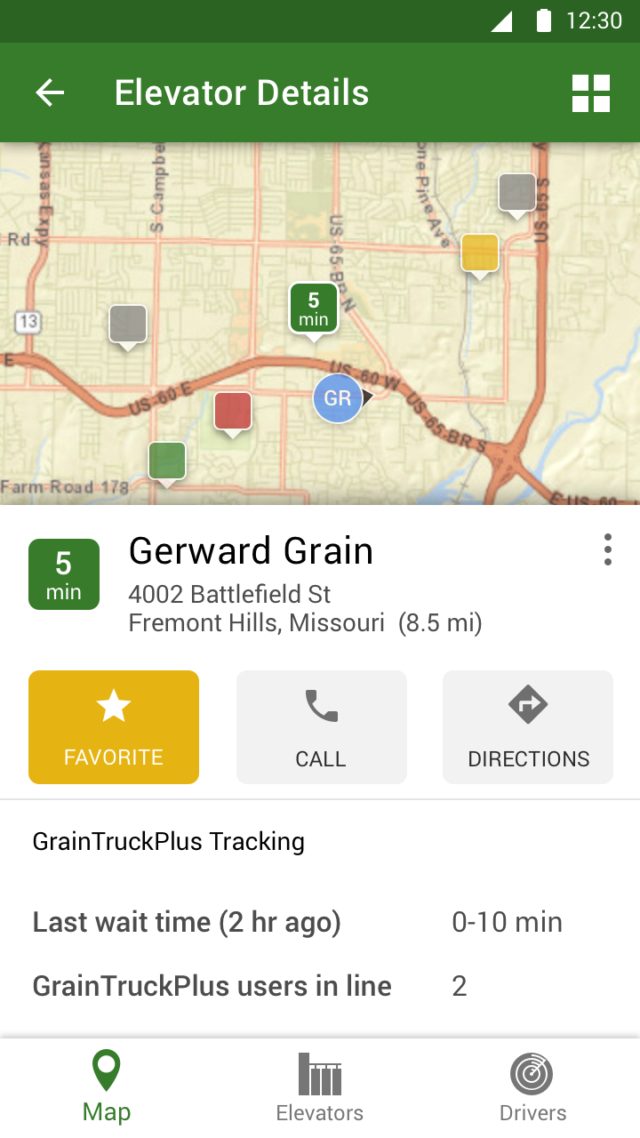 GrainTruckPlus Screen 2