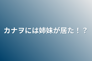 カナヲには姉妹が居た！？