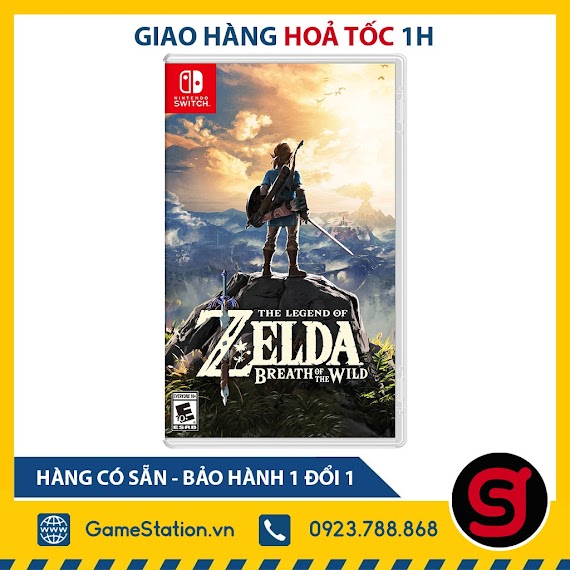 Game The Legend Of Zelda: Breath Of The Wild - Cho Máy Nintendo Switch