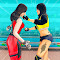 ‪Girl Wrestling Fighting Games‬‏