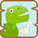 DinoPuzzle Puzzle pour enfants icon