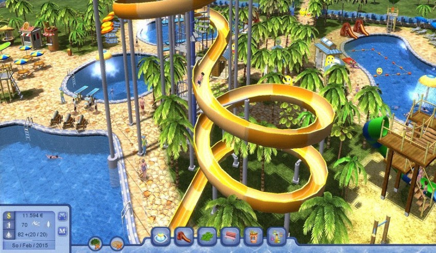 Hình ảnh trong game Waterpark Tycoon (screenshot)