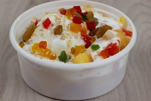 Fruit Salad With Ice Cream