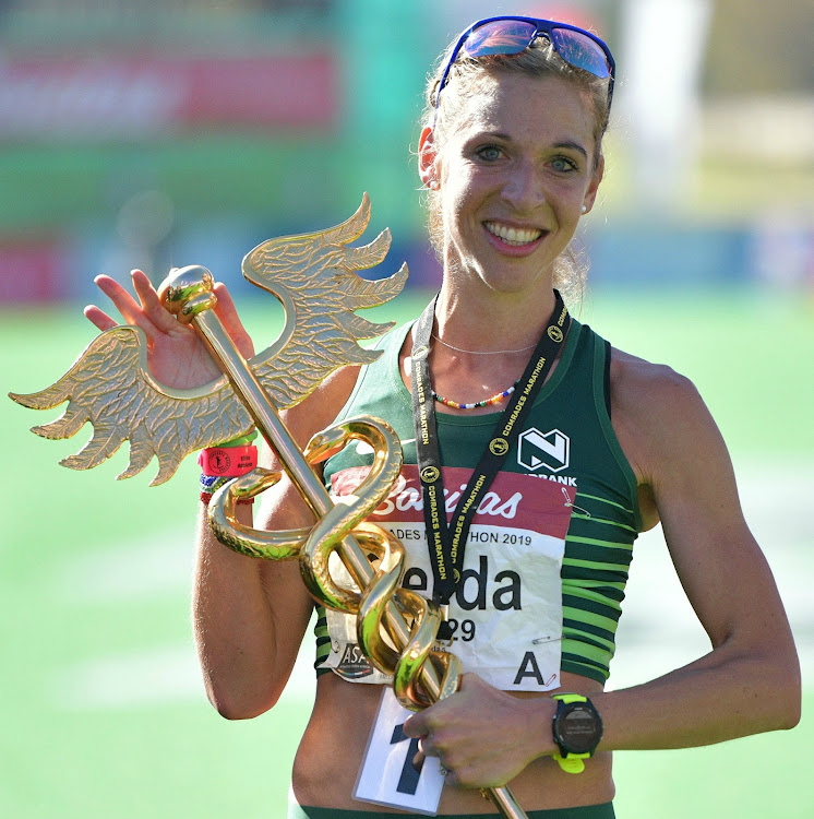 2019 Comrades Marathon winner Gerda Steyn is excited to race on Port Elizabeth soil for the first time in the NMB SA Half Marathon Championships on Saturday morning