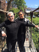 Acclaimed designer Roberto Cavalli and his partner Sandra Nilsson in SA.