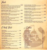 The Maratha Kitchen menu 1