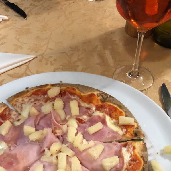 Gluten-Free Pizza at Ristorante La Piazzetta