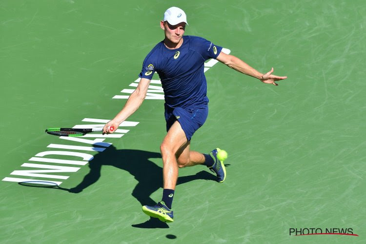 David Goffin kan puike prestatie van vorig jaar niet herhalen op Indian Wells