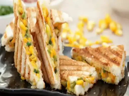 Cheesy Corn Sandwich