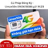 [Siêu Sim] Sim 4G Vietel Umax50N Xem Phim, Chơi Game, Lên Mạng Thả Ga Tháng Chỉ Cần Nạp 50K