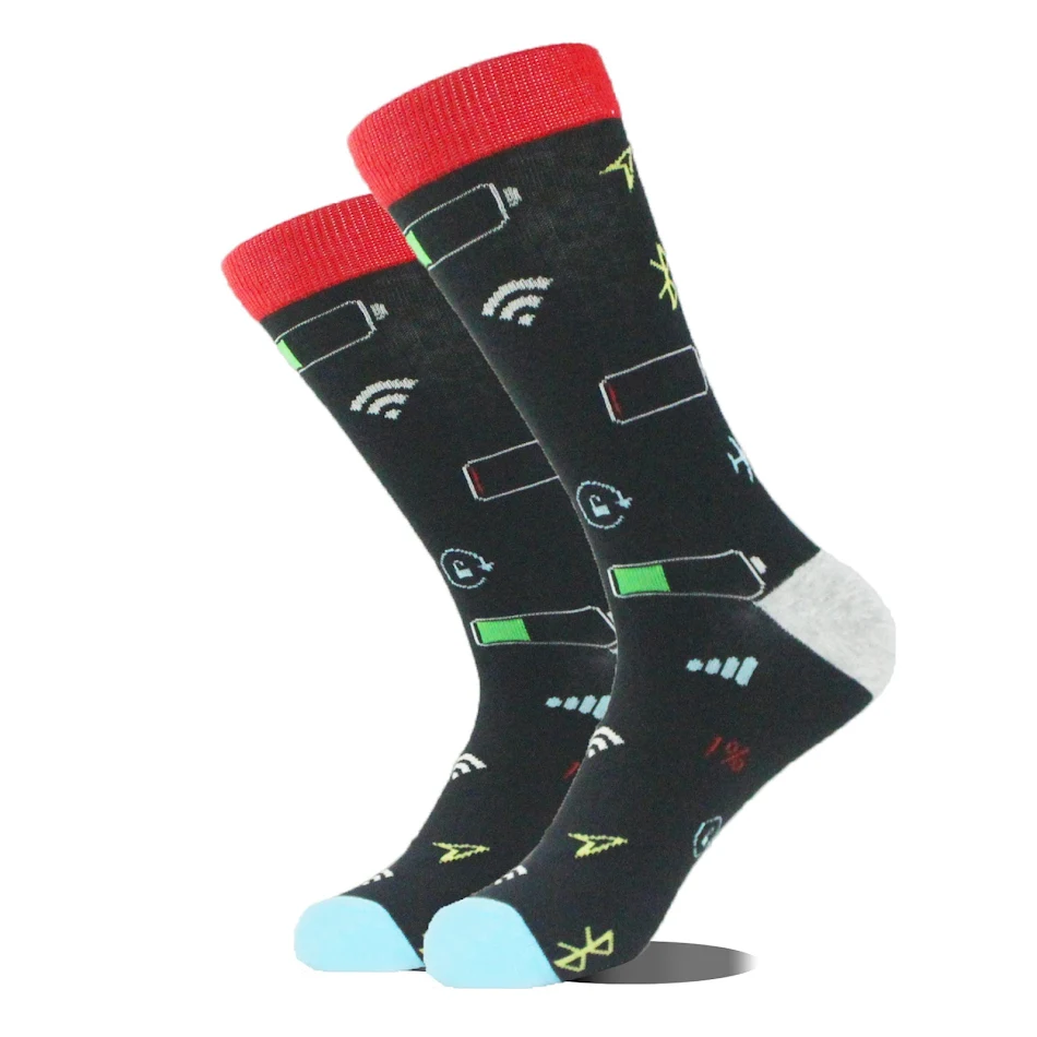 Calcetines de moda transfronterizos de algodón de tubo medio con diseños de animales para uso diario. Perfectos para combinar con cualquier look.