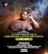 Lebohang Mpyana's memorial service details. 