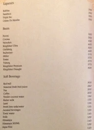 Northern Gate Hotel menu 6