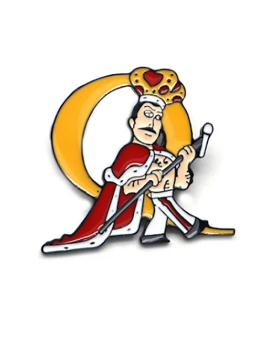 Cartoon anime oliedruppel broche vo - 0